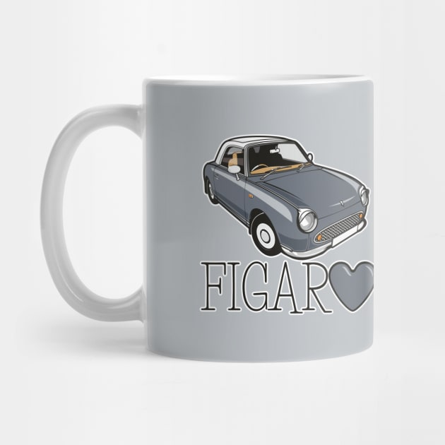 Nissan Figaro by Jamie Lee Art